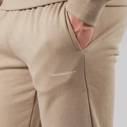 Sale Crosshatch Herre Traymax Joggingbukser To-pak Khaki/​Sten Flerfarvet