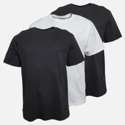 Outlet Denim Project Herre Tre Pakke Box T-shirts Sort/​Hvid
