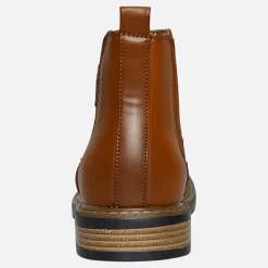 Clearance Ben Sherman Herre Tribute Chelsea Støvler Ny Tan Burnish Brun