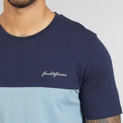 Best JACK & JONES Herre Trip Sæt Flade Marineblå