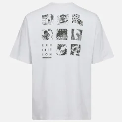Online Resteröds Herre T-shirt med print Hvid