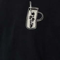 Resteröds Herre T-shirt med print Sort