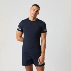 Outlet BJORN BORG Herre T-shirt Nattehimmel