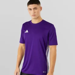 New adidas Herre T-shirt Tabela 23 College Purple/Hvid lilla