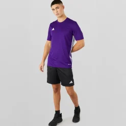 New adidas Herre T-shirt Tabela 23 College Purple/​Hvid lilla