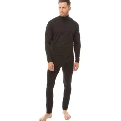 Discount Trespass Herre Unite 360 Termisk Baselayer Sæt Sort