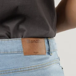 Outlet Bench Herre Vargel Denimshorts Blå Lyseblå