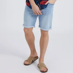 Bench Herre Vargel Denimshorts Blå Lyseblå