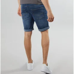 Bench Herre Vargel Denimshorts Blå Mørkeblå