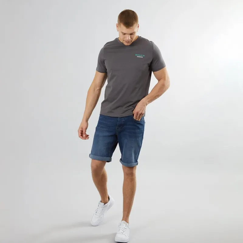 Bench Herre Vargel Denimshorts Blå Mørkeblå