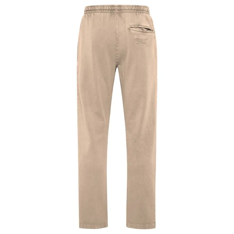 Everlast Herre Vaskede Joggers Fossil Lys Beige