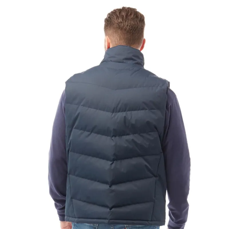 Best Trespass Herre Vatteret Brecker Gilet Vest Blå Blå