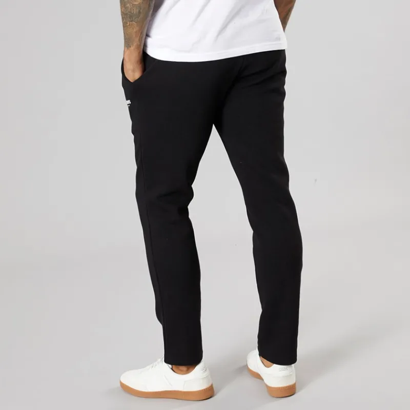 Hot JACK & JONES Herre Vesterbro Joggingbukser Med Åben Kant /Hvid Sort