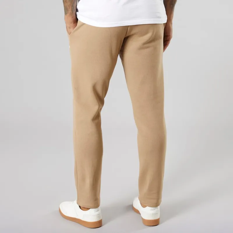 JACK & JONES Herre Vesterbro Joggingbukser Med Åben Kant Silver Mink/Hvid Lysebrun