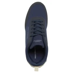 Discount French Connection Herre Wen Logo Sneakers Flade Marineblå