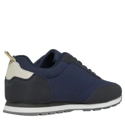 Discount French Connection Herre Wen Logo Sneakers Flade Marineblå