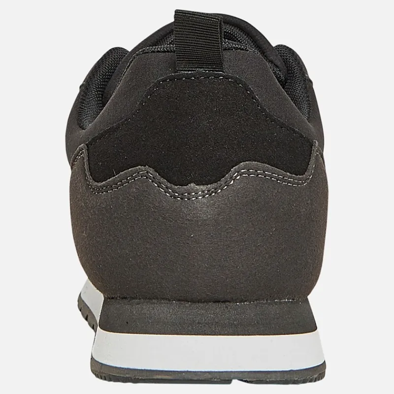 New French Connection Herre Wen Logo Sneakers Grå Meget Mørk Grå