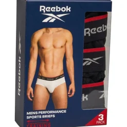 Clearance Reebok Herre Wiggins Performance 3-pak Slips Sort