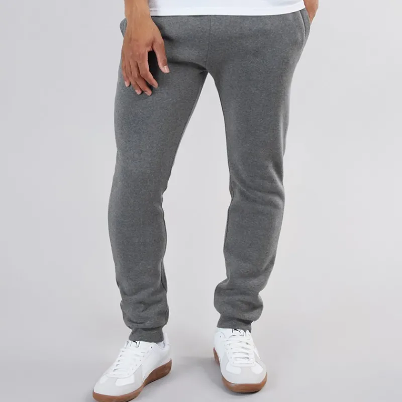 Outlet Brave Soul Herre Willas Joggingbukser Antracit Melange Koks-mergel