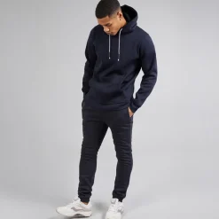 Hot Brave Soul Herre Willas Joggingbukser Rig Marineblå