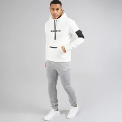 Sale Brave Soul Herre Willas Joggingbukser Lysegrå Melange