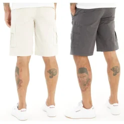 Best JACK & JONES Herre Zeus Cargo Shorts Topak Asphalt/​Måneskin