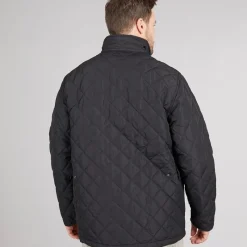 Sale Trespass Herrer Argyle Vatteret Jakke Sort