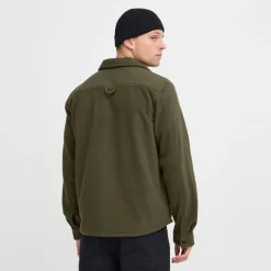 Sale Blend Herreskjorte Forest Night Mørk khaki