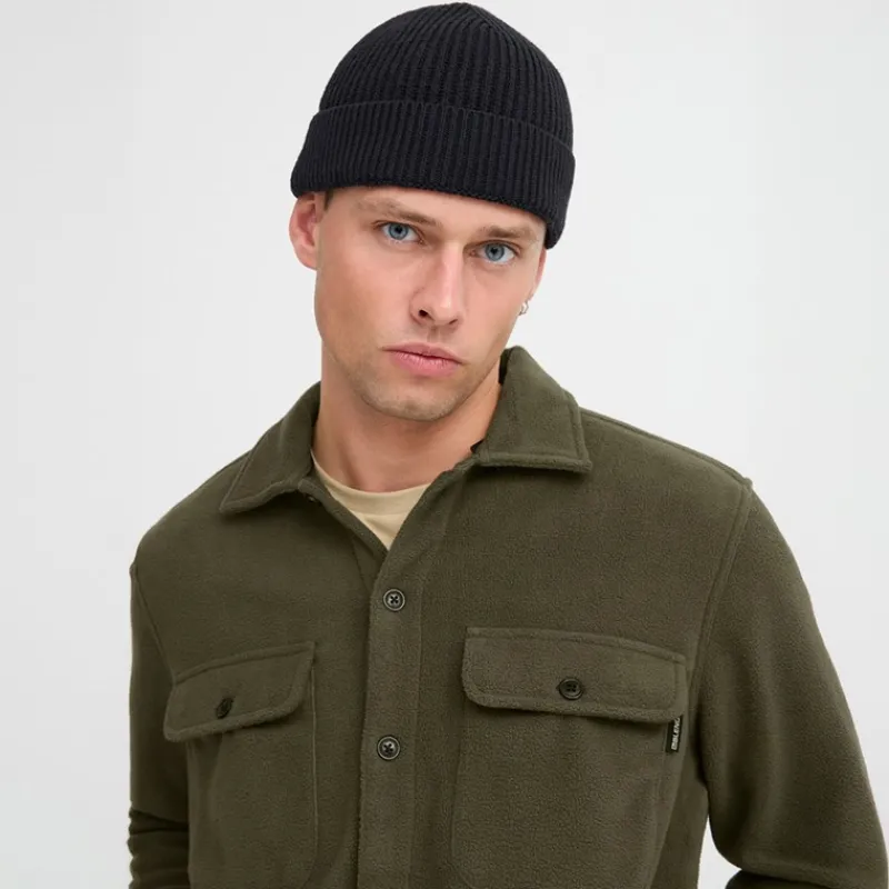 Sale Blend Herreskjorte Forest Night Mørk khaki