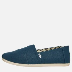 Sale TOMS Herresko Canvas Alpargata Espadriller Mørk Indigo Mørk indigoblå