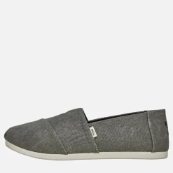 Online TOMS Herresko Canvas Espadriller Sort Distressed Grå