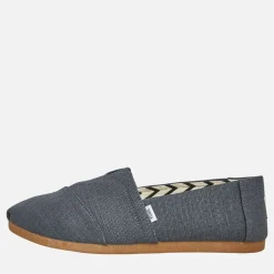Best TOMS Herresko i lærred Espadriller Mørkeblå Skifergrå