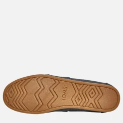 Best TOMS Herresko i lærred Espadriller Mørkeblå Skifergrå