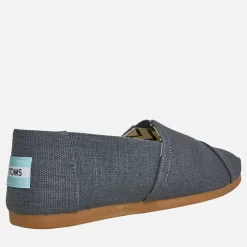 Best TOMS Herresko i lærred Espadriller Mørkeblå Skifergrå