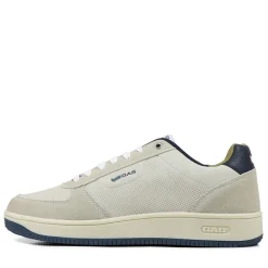 Clearance GAS Herresneakers Hvid/​Brun White Brown Off-white