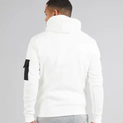 Discount Brave Soul Hættetrøje i cremefarvet til herre Off-white