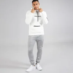 Discount Brave Soul Hættetrøje i cremefarvet til herre Off-white