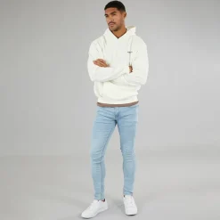 Clearance Avant Garde Hættetrøje i Ecru til herre beige