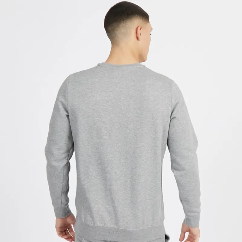 Discount Puma Hættetrøje til Herre Small Logo Crew Mellemgrå Meleret Grå