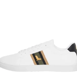 Brave Soul /Grøn/Guld Louie Eagle PU Pumps til herre Hvid