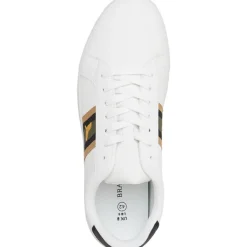 Brave Soul /​Grøn/​Guld Louie Eagle PU Pumps til herre Hvid