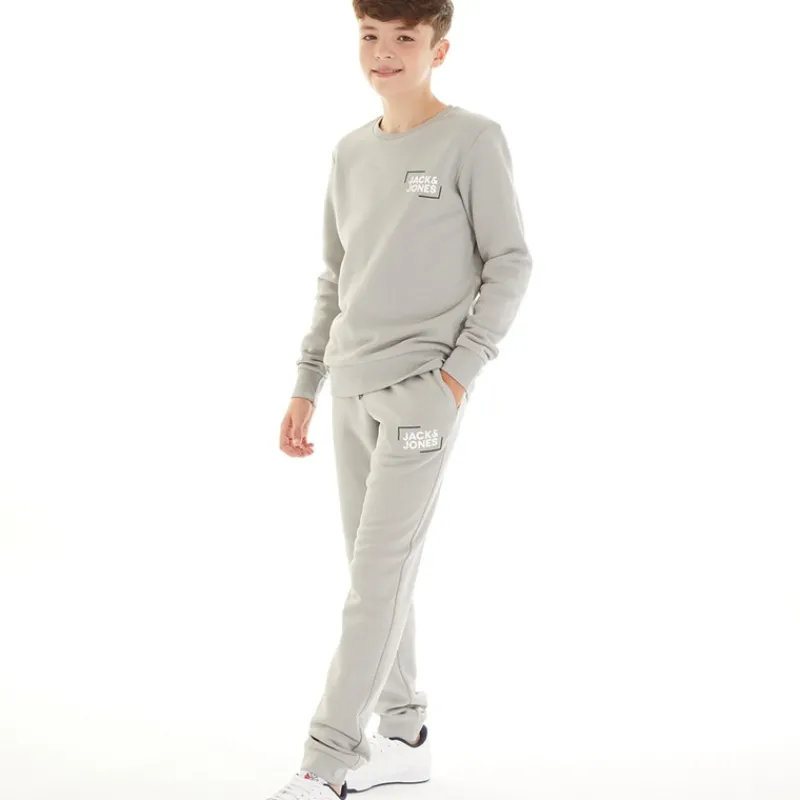 Clearance JACK & JONES JACK AND JONES Drenge Luca Træningsdragt Alloy