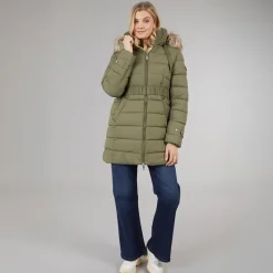 Outlet True North Jakke til kvinder P.380t Oliven Grøn