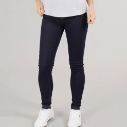 Online Bench Jeans Fay Skinny til Kvinder Blækvaske Mørkeblå