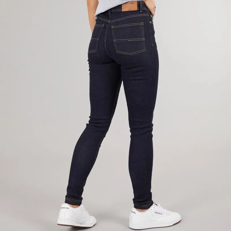Online Bench Jeans Fay Skinny til Kvinder Blækvaske Mørkeblå