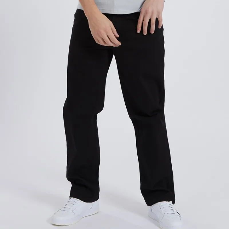 Best Bench Jeans til Herre Jeffers Løstsiddende Sort