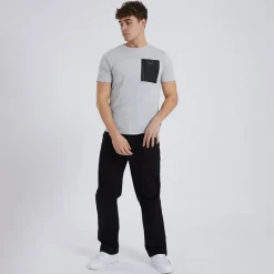 Best Bench Jeans til Herre Jeffers Løstsiddende Sort