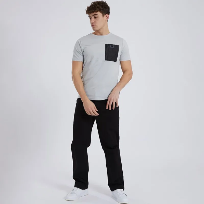 Best Bench Jeans til Herre Jeffers Løstsiddende Sort