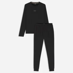 Outlet Hugo Boss Julepyjamas Sæt Sort