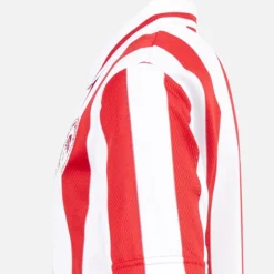 Best adidas Junior Drenge OFC Olympiacos FC 100 24/25 Hjemmebanetrøje Hvid/Power Red